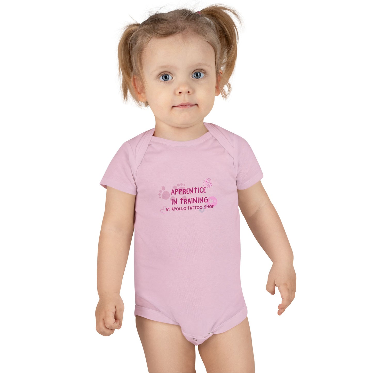 Baby Girl Short Sleeve Onesie®