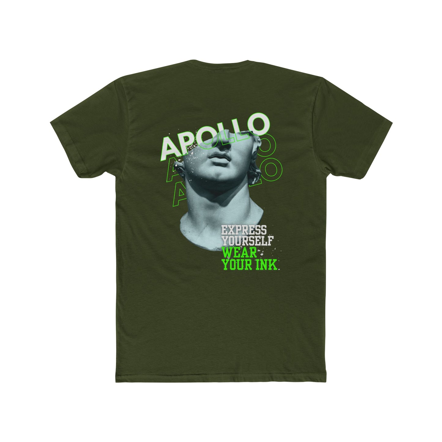 Apollo Cotton Crew Tee (Express Yourself, Wear Your Ink)