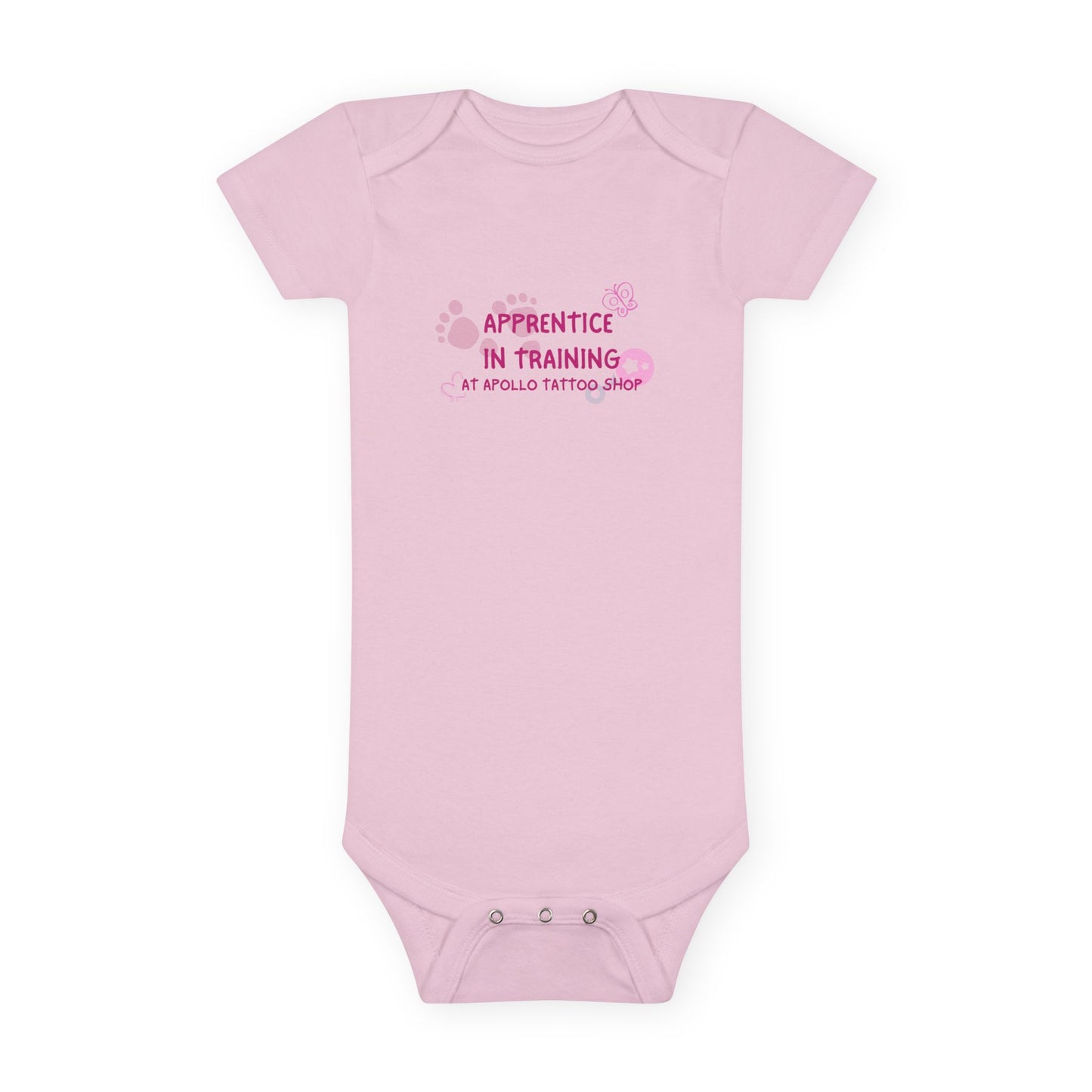Baby Girl Short Sleeve Onesie®