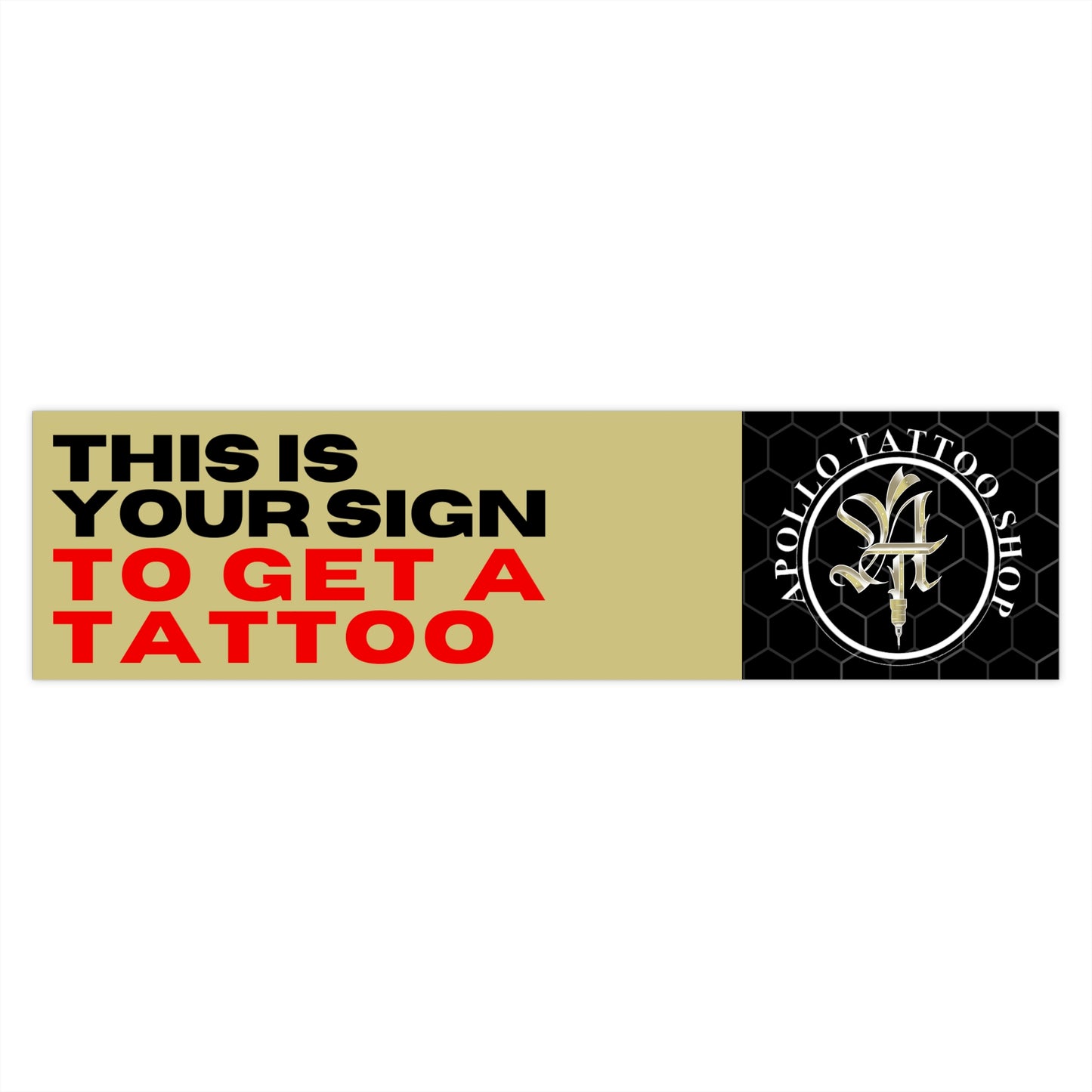 Tattoo Bumper Sticker