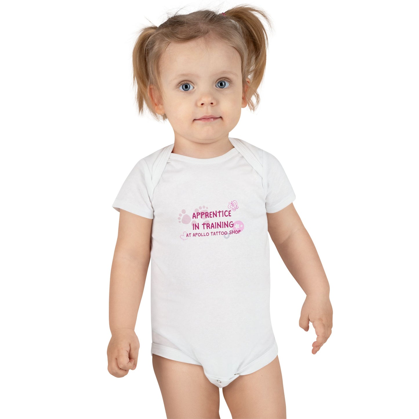 Baby Girl Short Sleeve Onesie®