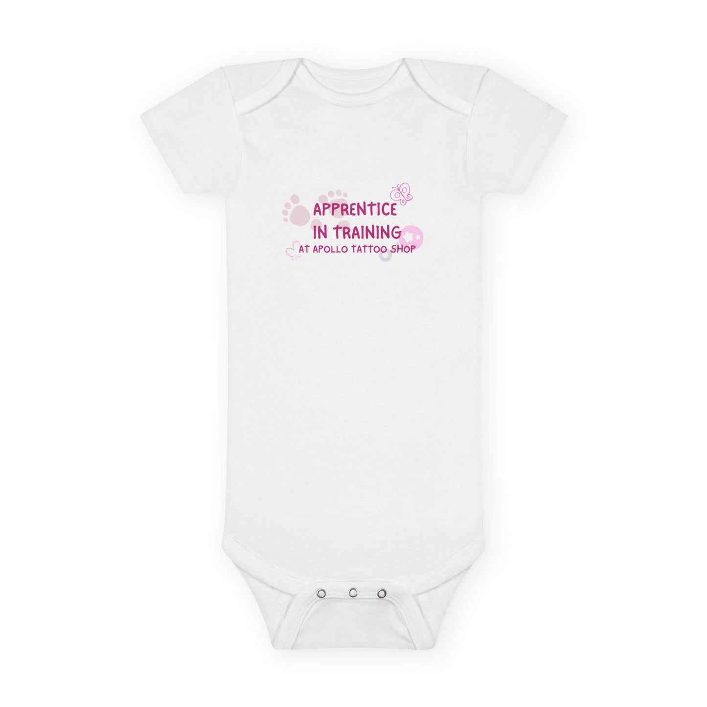 Baby Girl Short Sleeve Onesie®